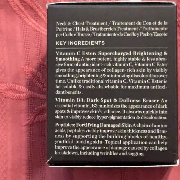 New Perricone MD Cold Plasma Plus+ Neck & Chest Cream New In Box - Picture 3 of 8